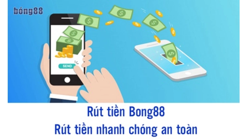 Hướng dẫn Rút tiền Bong88